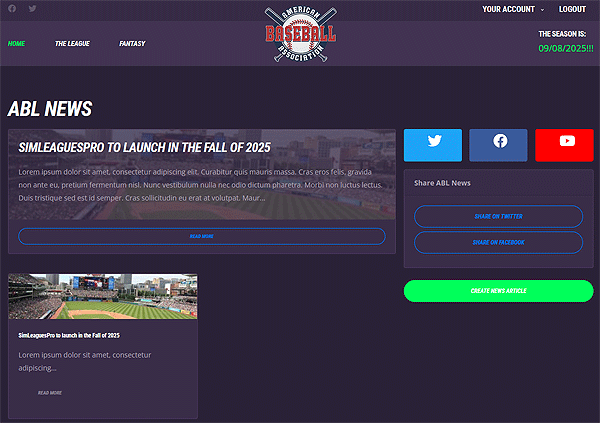 Fantasy league news and player analysis feed